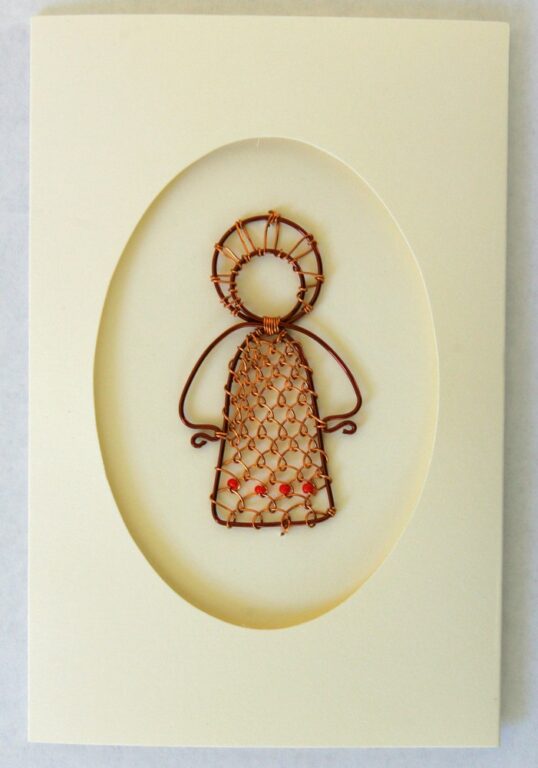 pozdrav papierovy figurálny