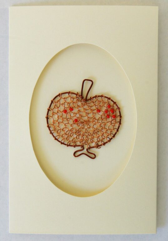 pozdrav papierový jablko