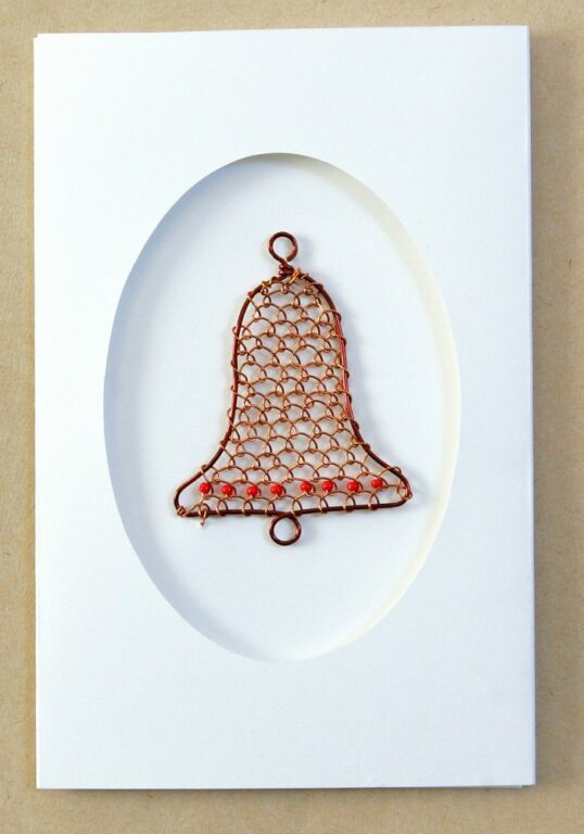 pozdrav papierový zvonček