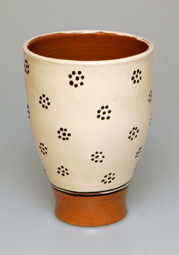 váza hrnčiarska kónická oblá Pozdišovce