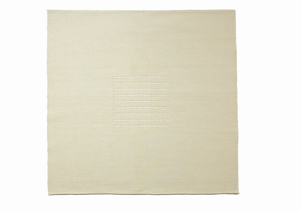 obrus tkané ľanové s 10  20 cm ažúrami