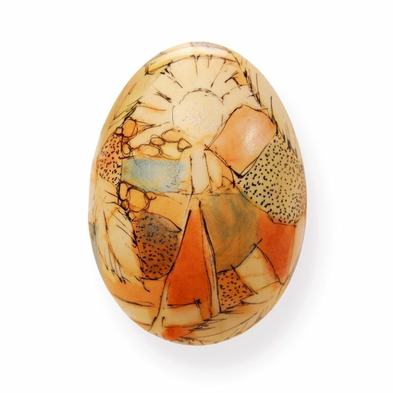 Kraslica batikovaná – slepačia