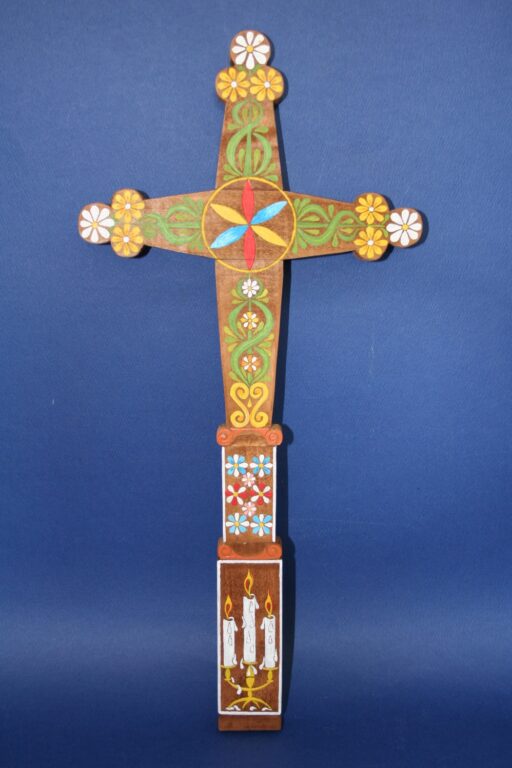 kríž maľovaný detviansky