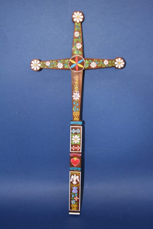 kríž maľovaný detviansky