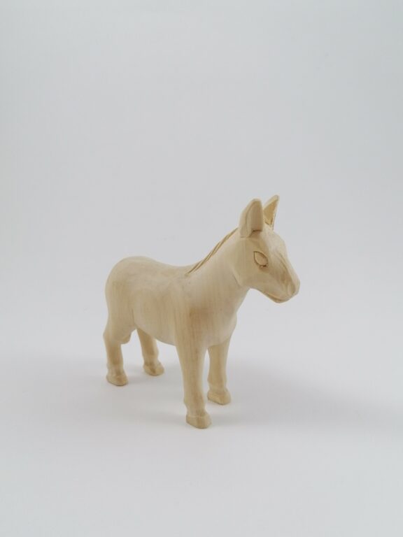 Zvieratko drevené vyrezávané – osol