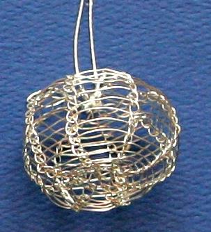 ozdoba drôtená jabĺčko