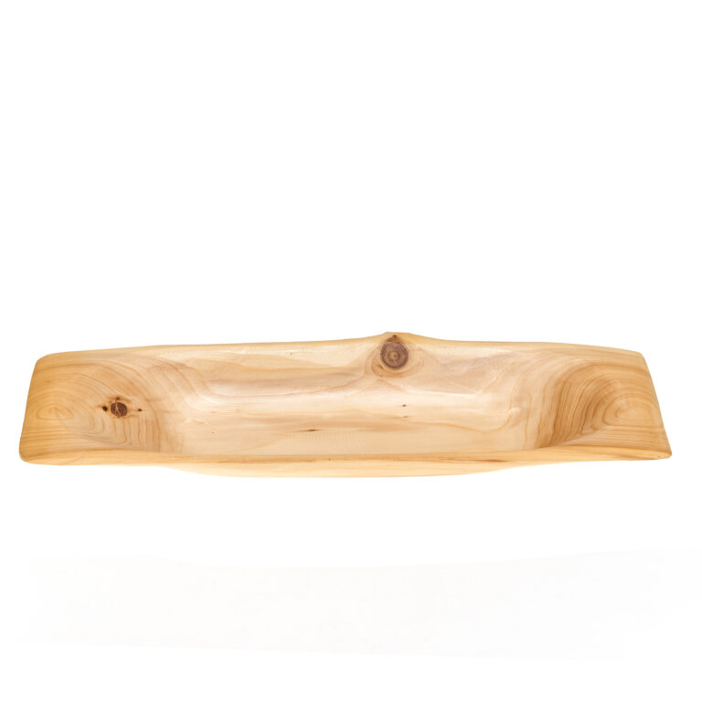 Miska drevená dlabaná, tuja