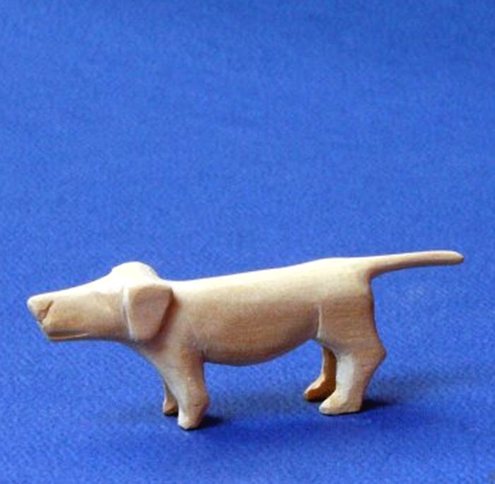 suvenír vyrezávaný psík