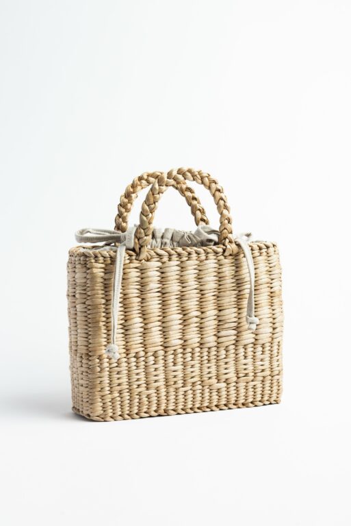 Taška z pálky kombinovaná s textilom – detská