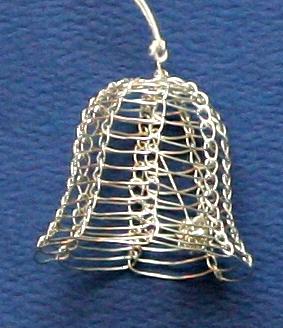 ozdoba drôtená zvonček