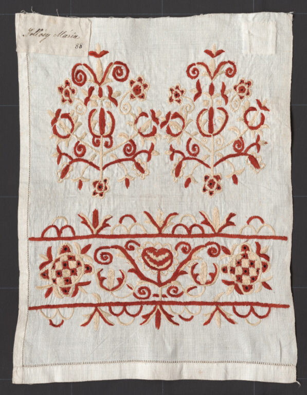 Šatka dlhá – časť