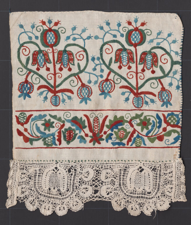 Šatka dlhá – časť