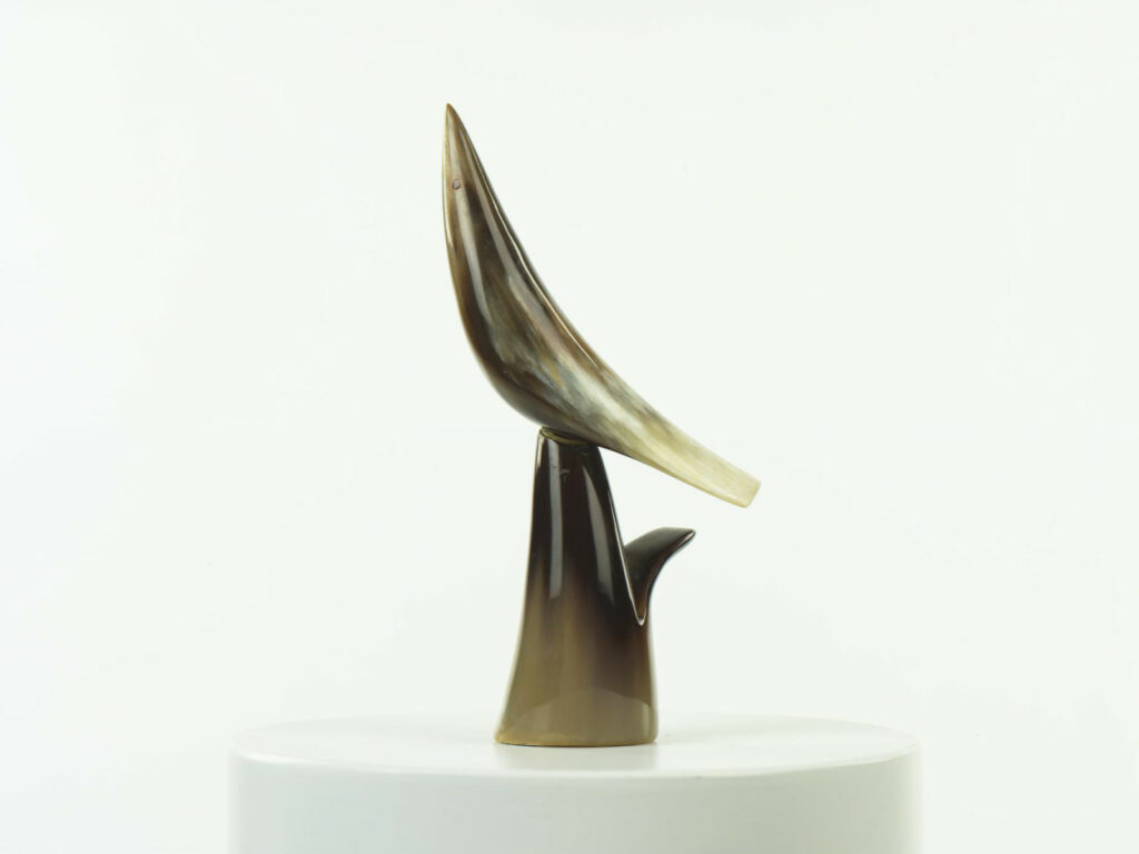 Ťažítko – vtáčik z rohoviny