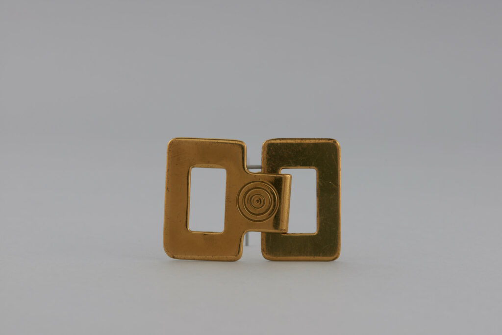 Spona kovová dvojdielna