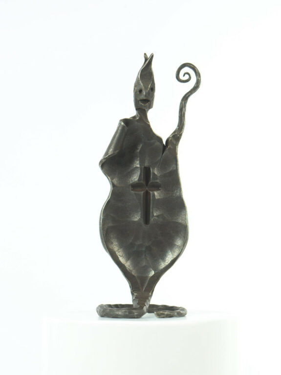 Plastika kovaná – Mikuláš