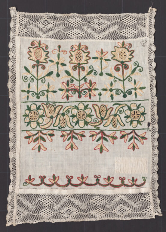 Šatka dlhá – časť