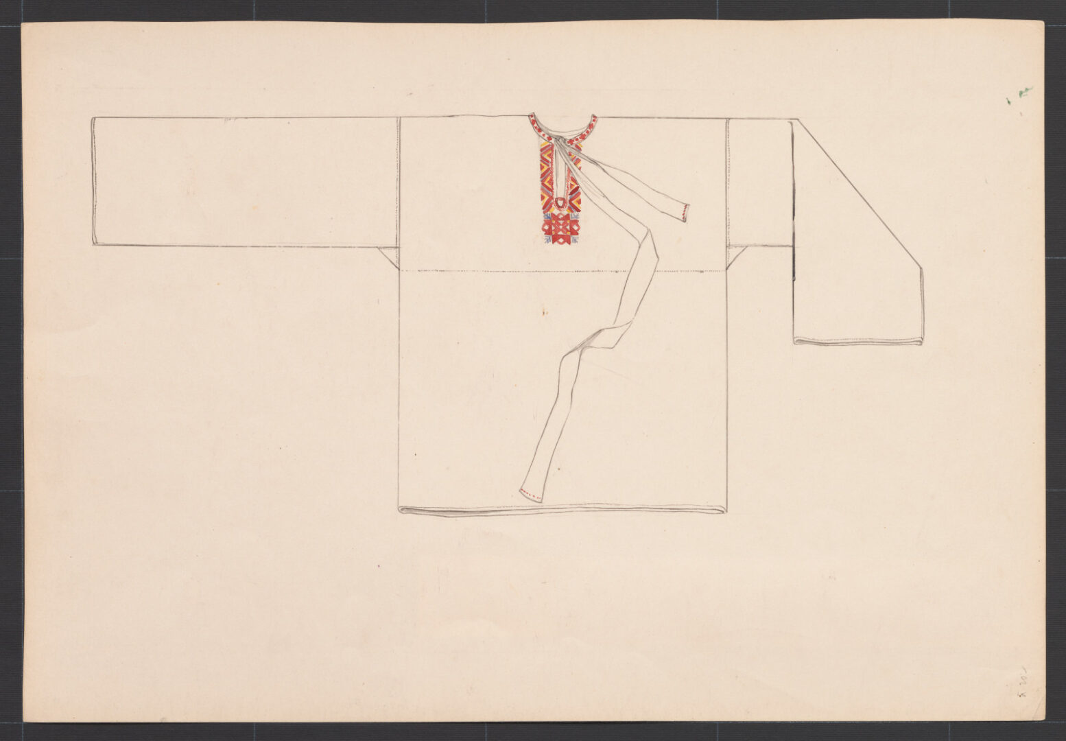 Kresba – košeľa mužská