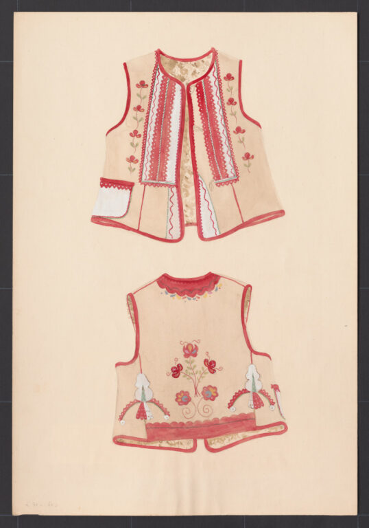 Kresba – kožuštek mužský