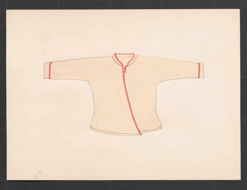 Kresba – kabanica mužská