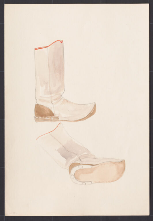 Kresba – kapce ženské