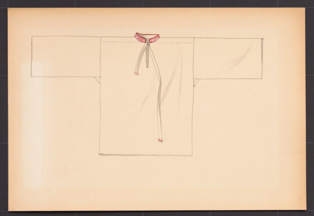 Kresba – košeľa mužská