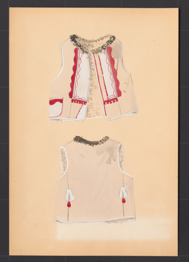 Kresba – kožuštek mužský