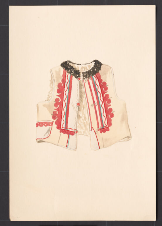 Kresba – kožuštek mužský