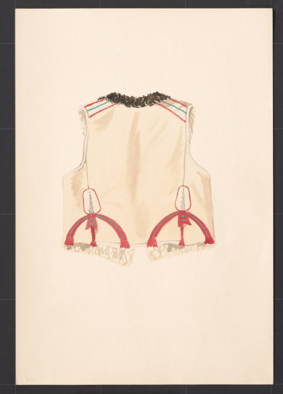 Kresba – kožuštek mužský