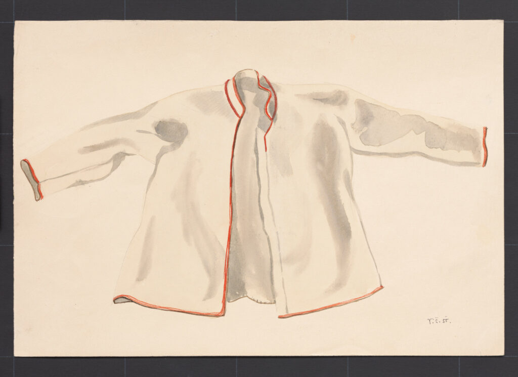 Kresba – kabanica mužská