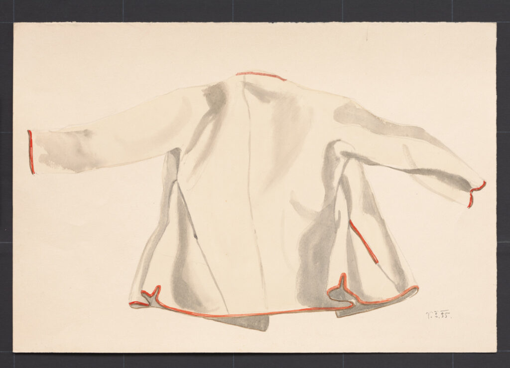 Kresba – kabanica mužská