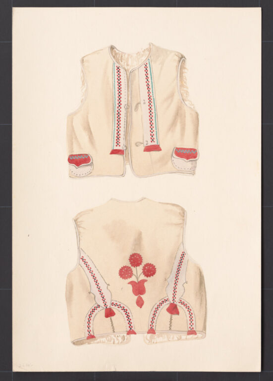 Kresba – kožuštek mužský