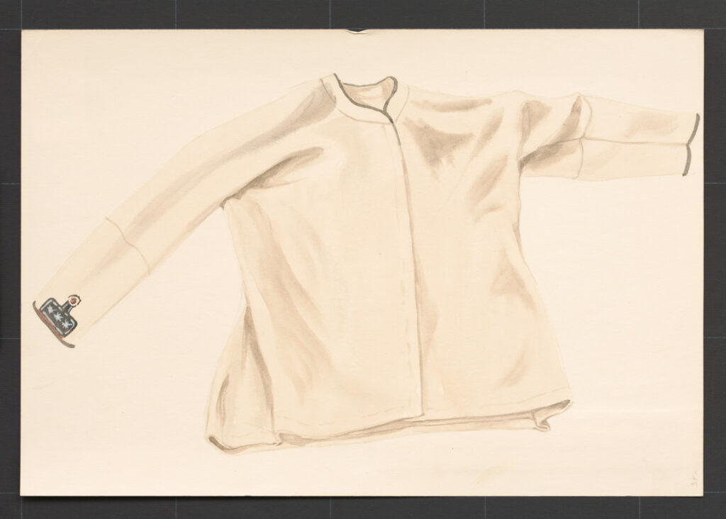 Kresba – kabanica mužská