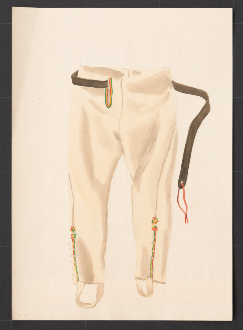 Kresba – nohavice mužské súkenné