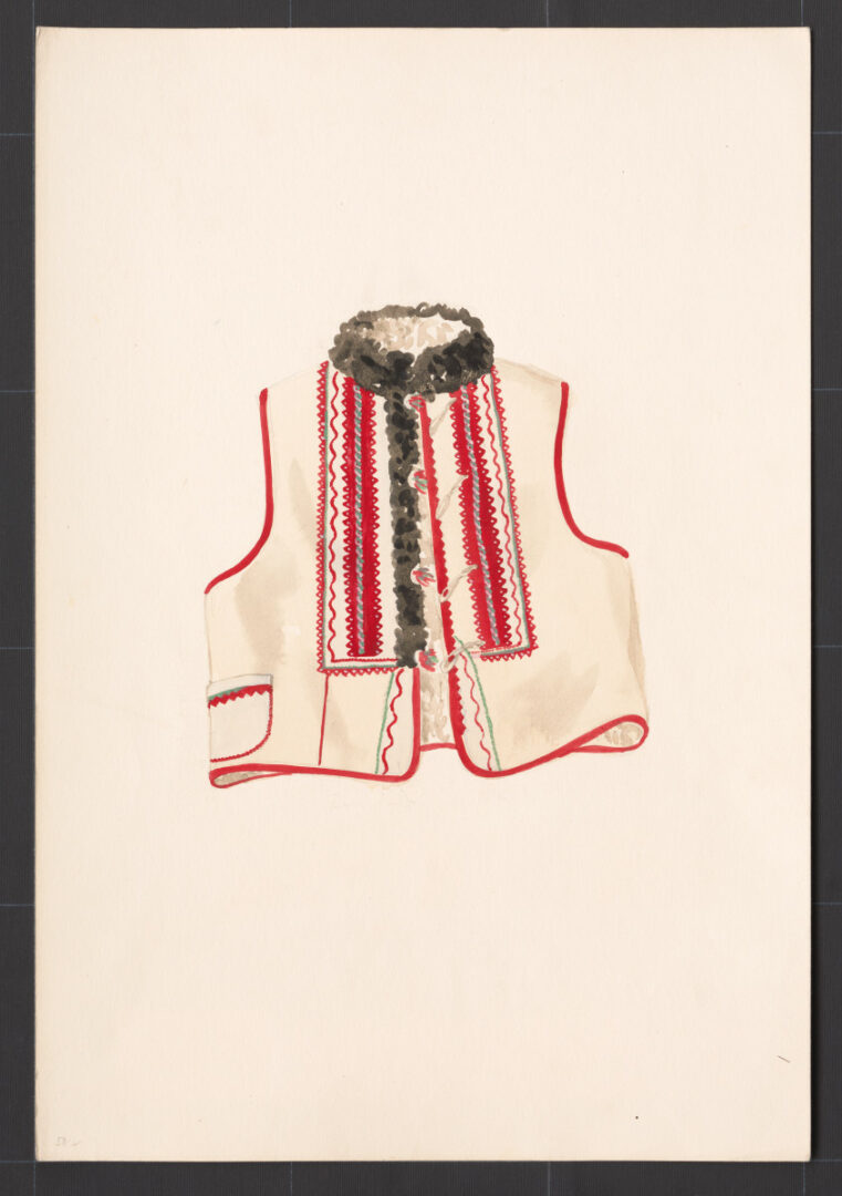 Kresba – kožuštek mužský