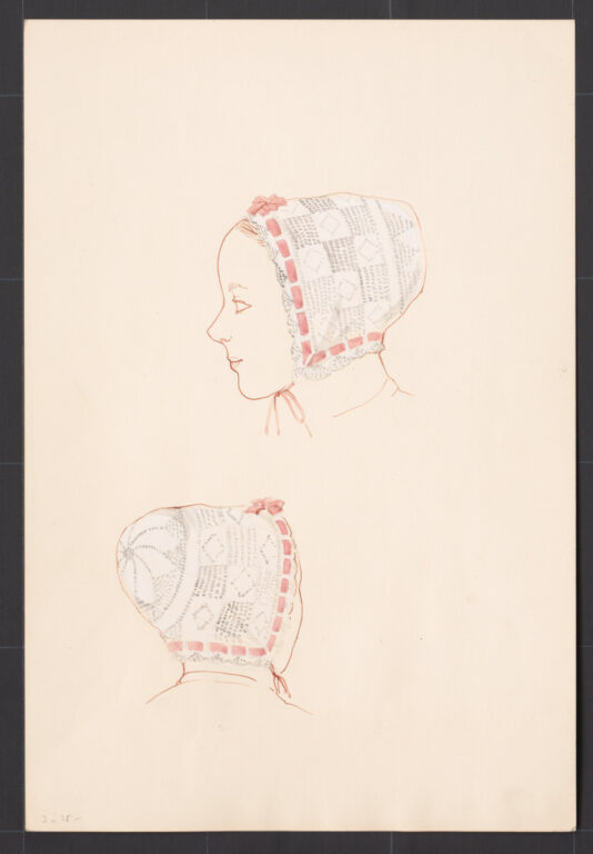 Kresba – čepiec – starší typ