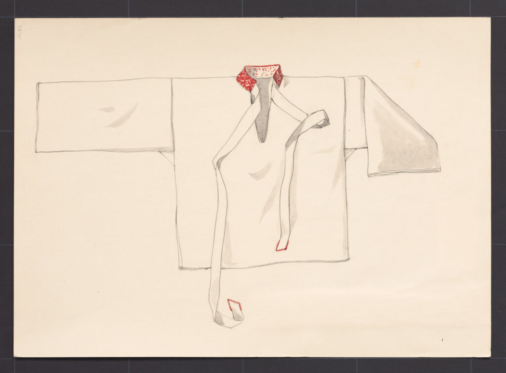 Kresba – košeľa mužská