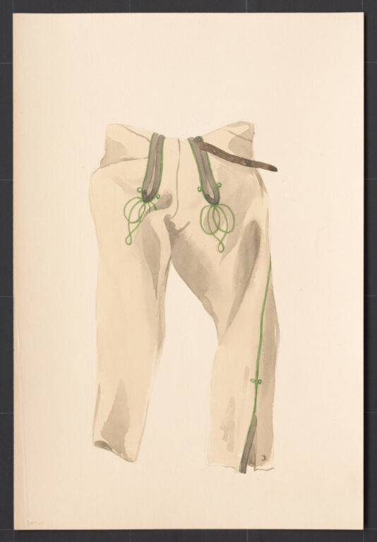 Kresba – nohavice súkenné