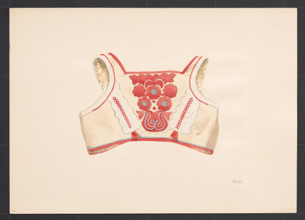 Kresba – kožuštek ženský