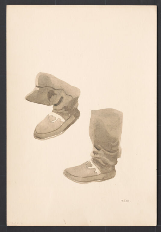 Kresba – kapce ženské