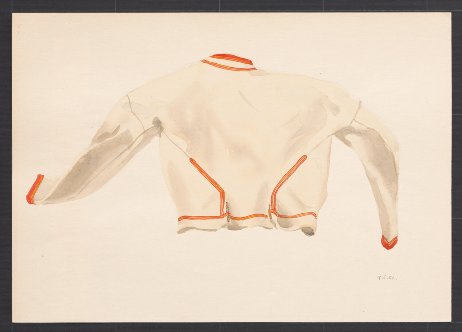 Kresba – kabanica mužská