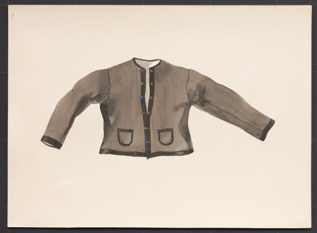 Kresba – kabátik ženský zimný