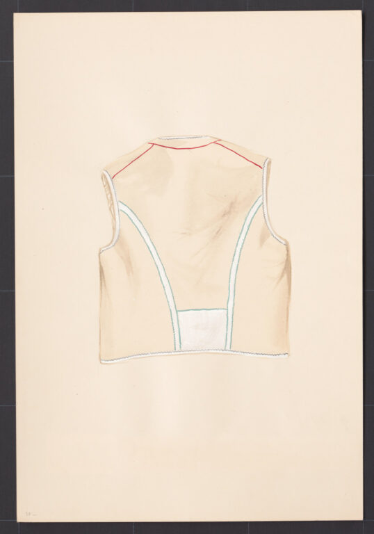 Kresba – kožuštek mužský