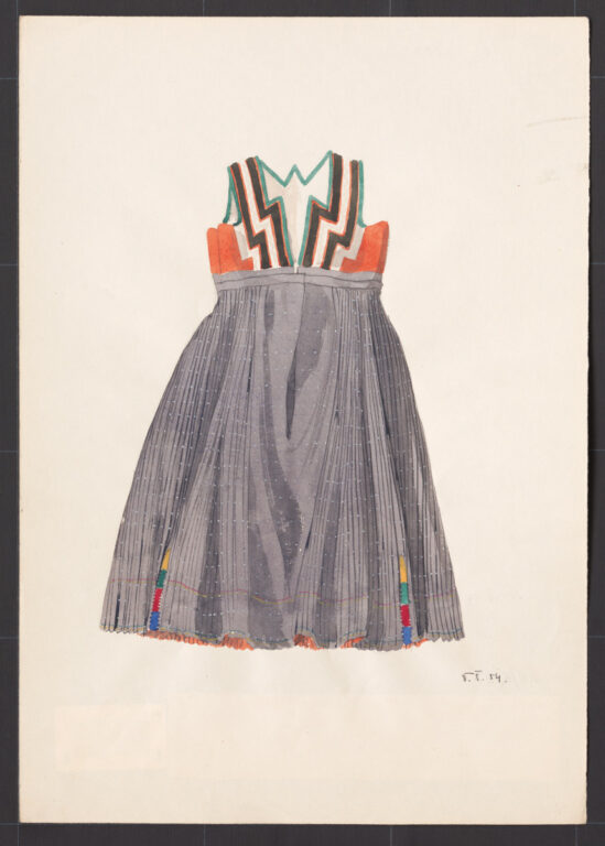 Kresba – sukňa so živôtikom