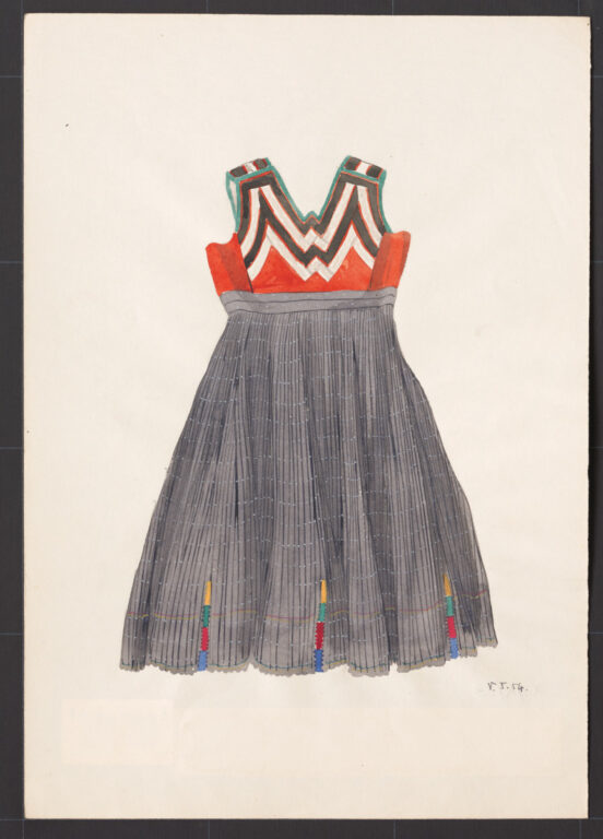 Kresba – sukňa so živôtikom