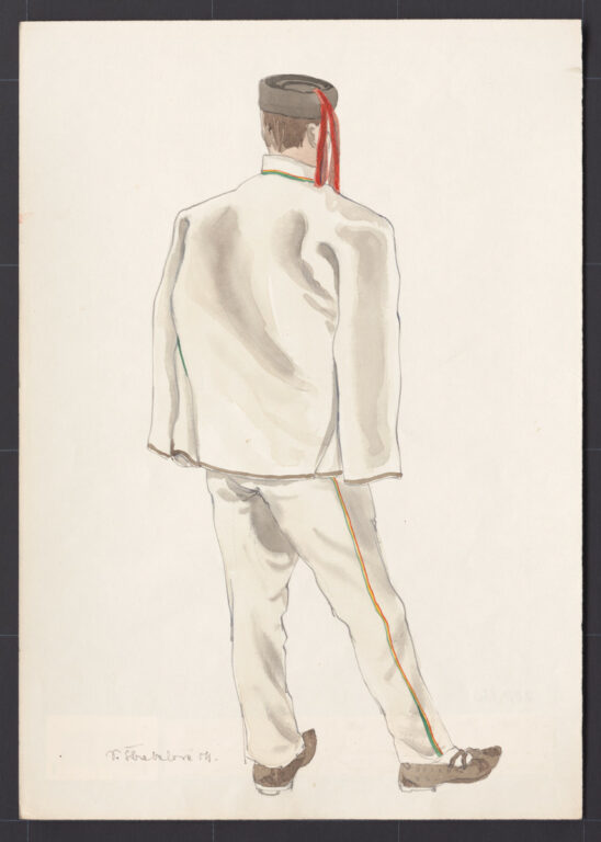 Kresba – odev mužský zimný