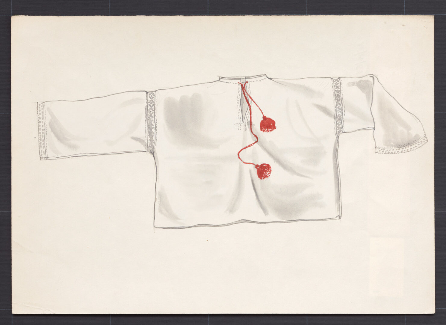 Kresba – košeľa mužská