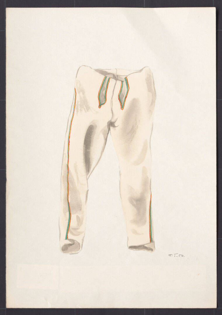 Kresba – nohavice súkenné