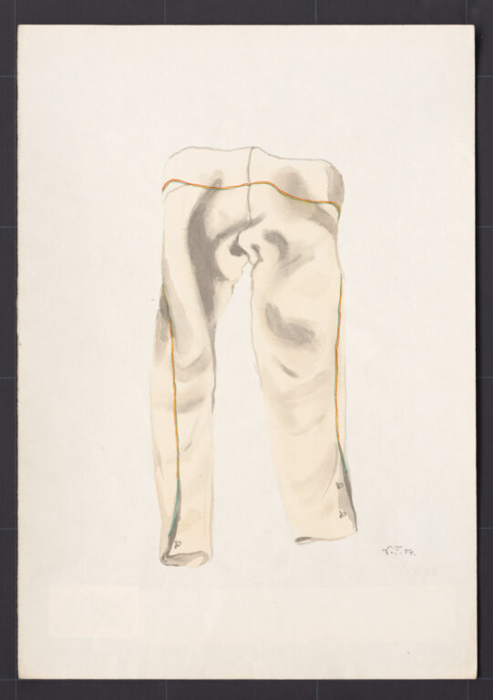 Kresba – nohavice súkenné