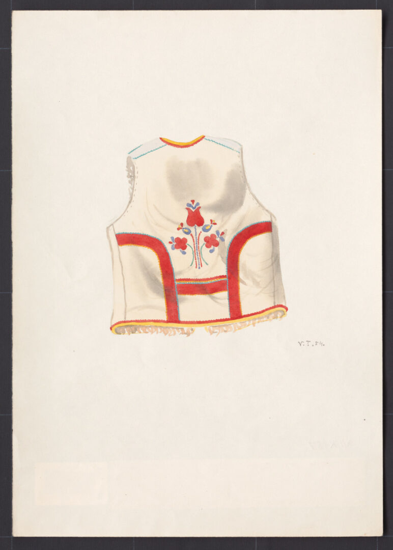 Kresba – kožuštek mužský