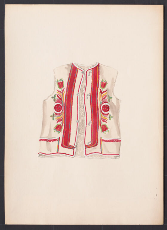 Kresba – kožuštek mužský